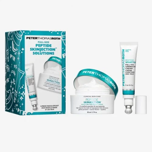 ערכת Peptide Skinjection לפנים ולעיניים – קרם לחות וקרם עיניים עם פפטידים של פיטר תומס רות