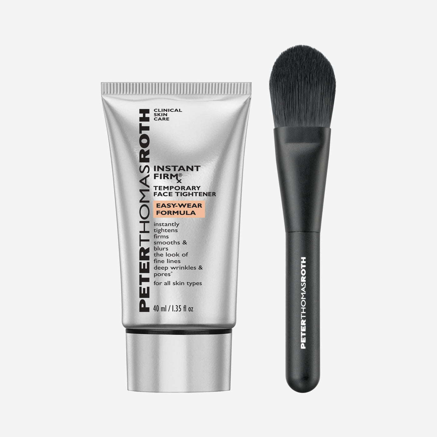Instant FIRMx Face Tightener Easy-Wear Formula – השפופרת ומברשת המריחה, פיטר תומס רות
